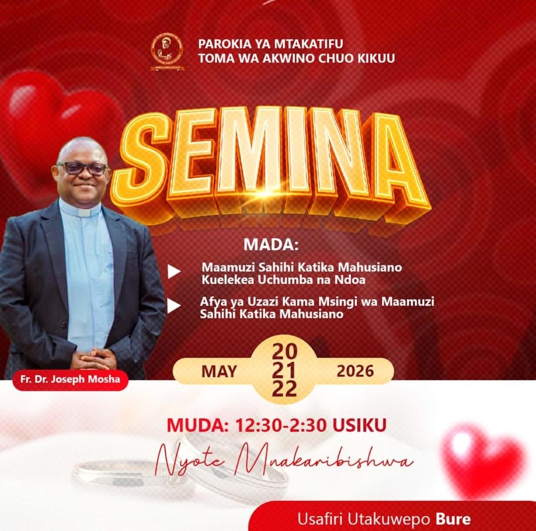 Semina kwa Vijana na Wanafunzi - UDSM