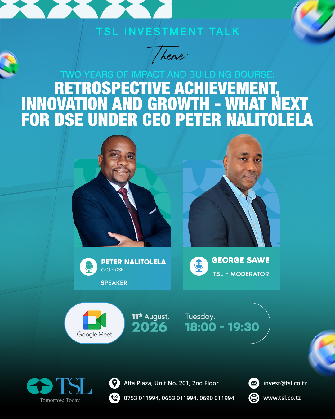 TSL Investment Talk